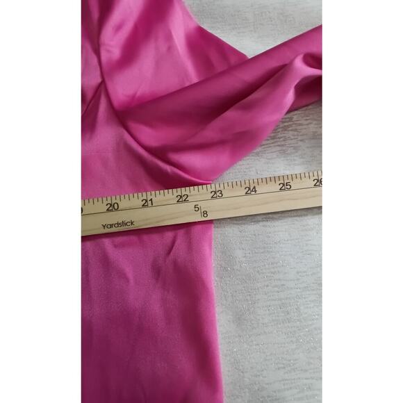 Dress Barn pink Satin Formal Blazer Notched collar Size XL Office Work wear - Picture 8 of 8